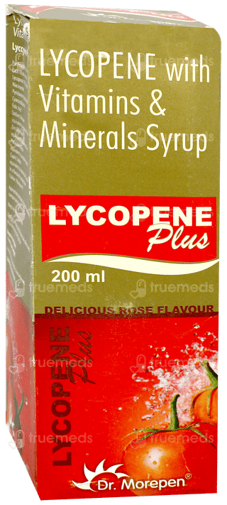 Lycopene Plus Rose Flavour Syrup 200Ml